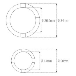 Douille à créneaux MOTION PRO Suzuki 08-0568 | Oxmoto