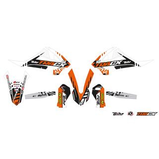 Kit déco Kutvek tracx orange KTM sx65 1067943 | Oxmoto