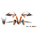Kit déco Kutvek tracx orange KTM sx65 1067943 | Oxmoto
