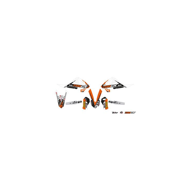Kit déco Kutvek tracx orange KTM sx65 1067943 | Oxmoto