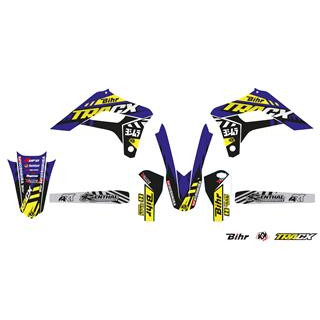 Kit déco Kutvek tracx bleu sherco se-r/sef-r | Oxmoto