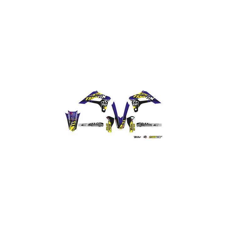 Kit déco Kutvek tracx bleu sherco se-r/sef-r | Oxmoto