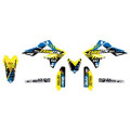 Kit déco Kutvek tracx jaune Suzuki rm-z250 1067959 | Oxmoto