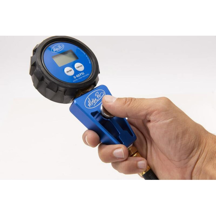 Manomètre numérique MOTION PRO pour pneus 60 psi | Oxmoto