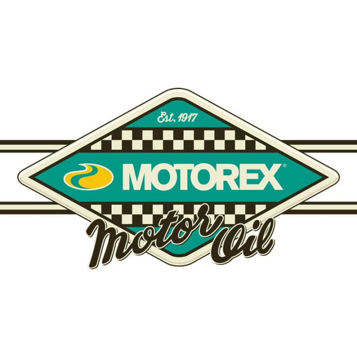 Plaque de métal Motorex Classic Line 60 X 32cm | Oxmoto