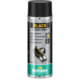 Vernis noir Motorex Colour Spray Black - 400ml | Oxmoto