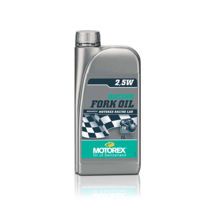 Huile de fourche Motorex Racing Fork Oil - 2,5W - 1L