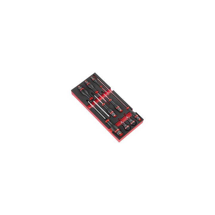 Module FACOM 9 tournevis plats protwist® | Oxmoto