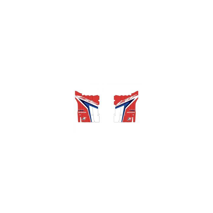 Kit déco de cache radiateur Blackbird replica team hrc 2019 Honda crf450r
