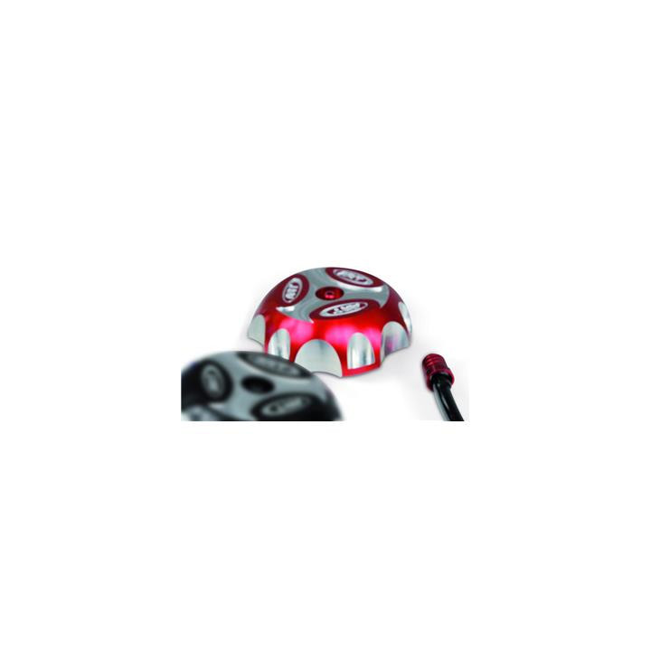 Bouchon de réservoir ART alu rouge 1081083002 | Oxmoto