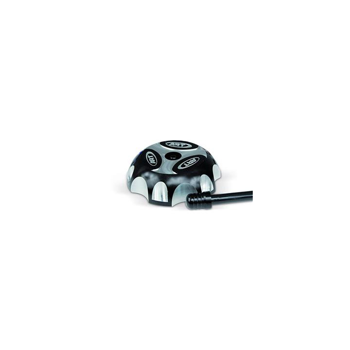 Bouchon de réservoir ART alu noir 1081083001 | Oxmoto
