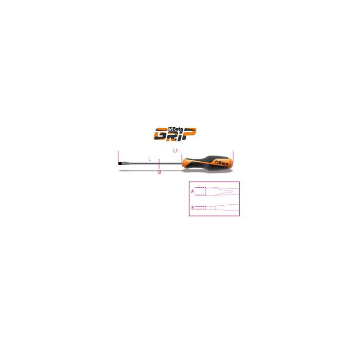 Tournevis plat Beta 5,5x100mm 1050872 | Oxmoto