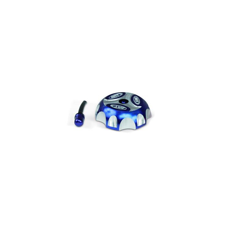 Bouchon de réservoir ART alu bleu | Oxmoto