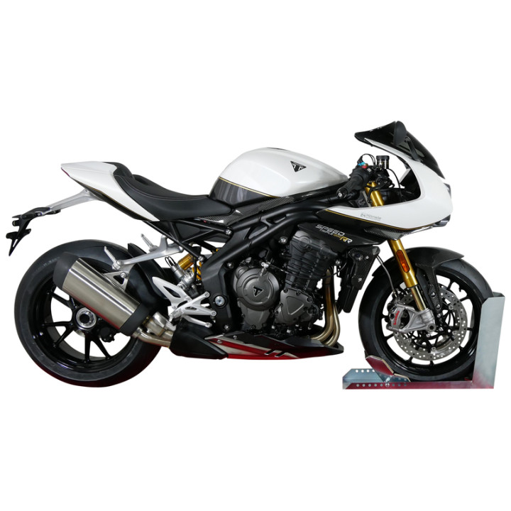 Bulle MRA Racing R - noir | Oxmoto