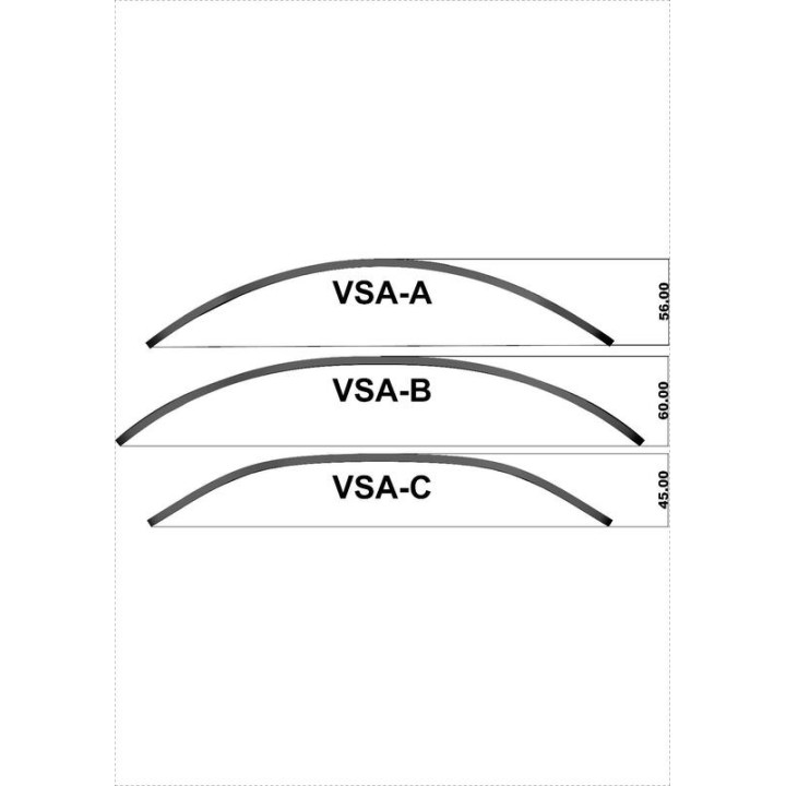 Spoiler additionnel MRA Vario Spoiler VSA-B | Oxmoto