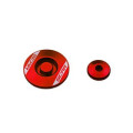 Bouchon carter moteur latéraux Scar rouge | Oxmoto