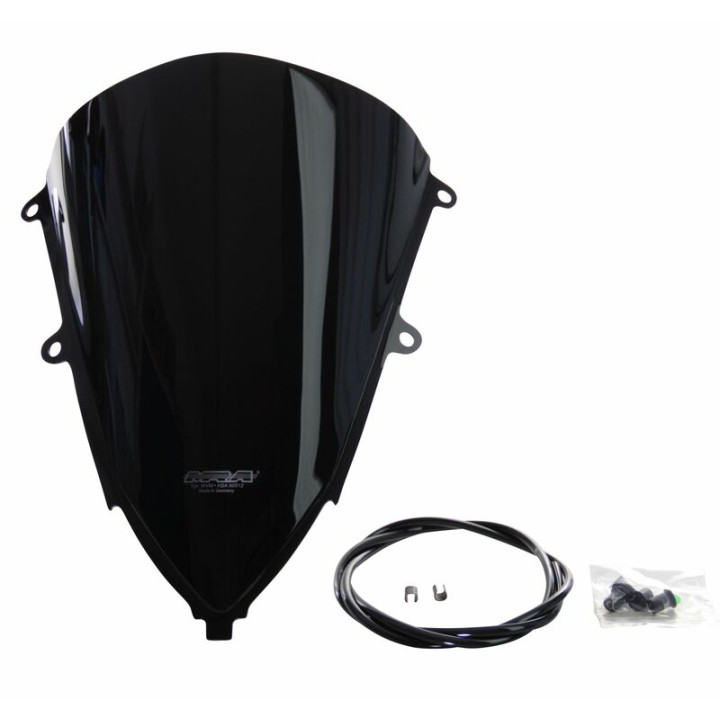 Bulle MRA Racing "R" - noir Honda CBR650R | Oxmoto