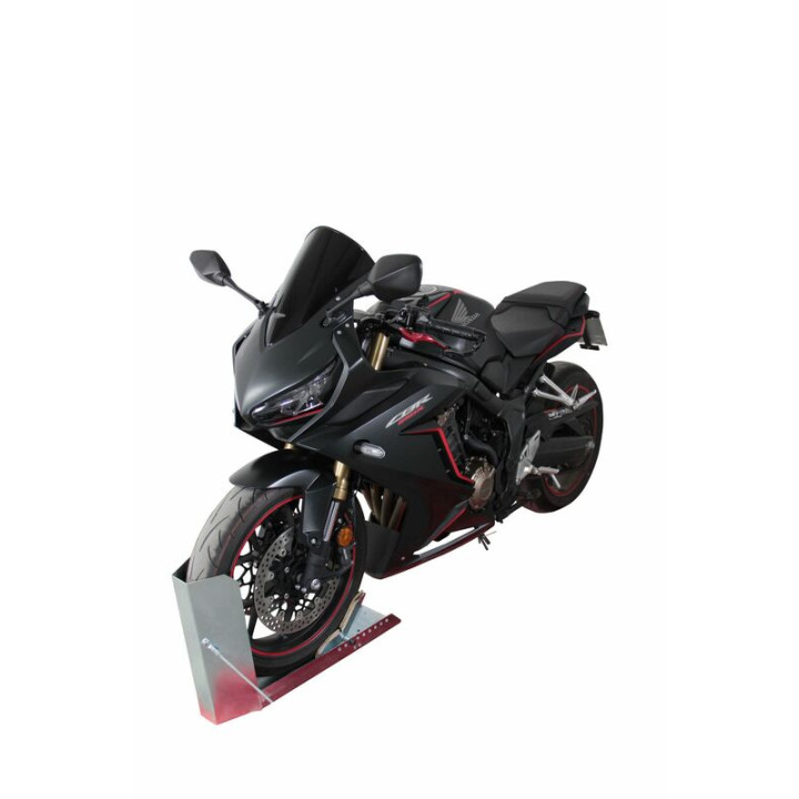 Bulle MRA Racing "R" - noir Honda CBR650R | Oxmoto