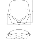 Bulle MRA V-Flow Naked Bikes VFSC avec spoiler 4025066140367
