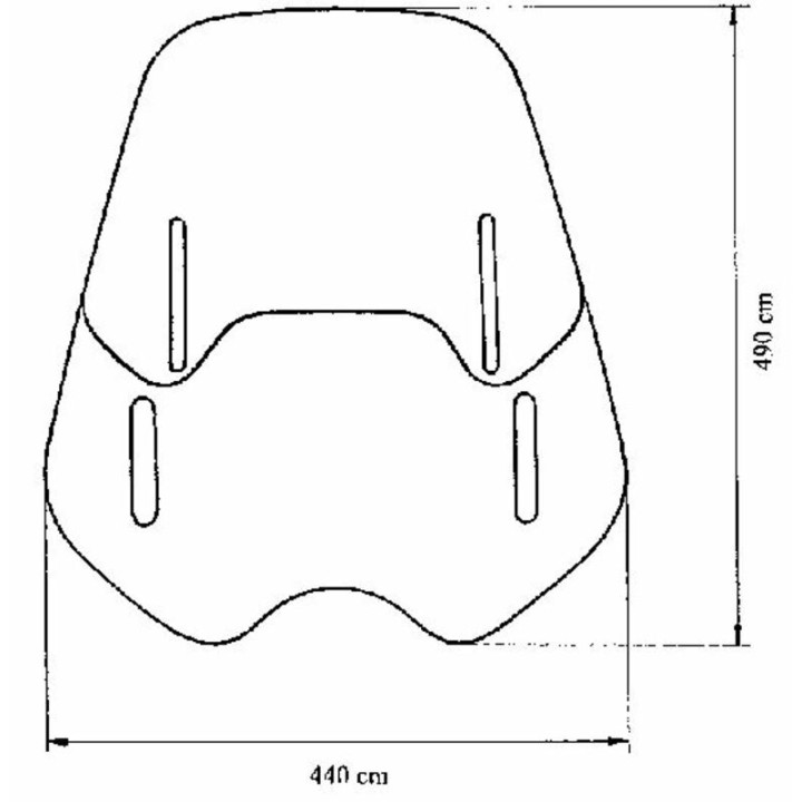 Bulle MRA Varioscreen Naked Bike VNB avec spoiler 4025066990016