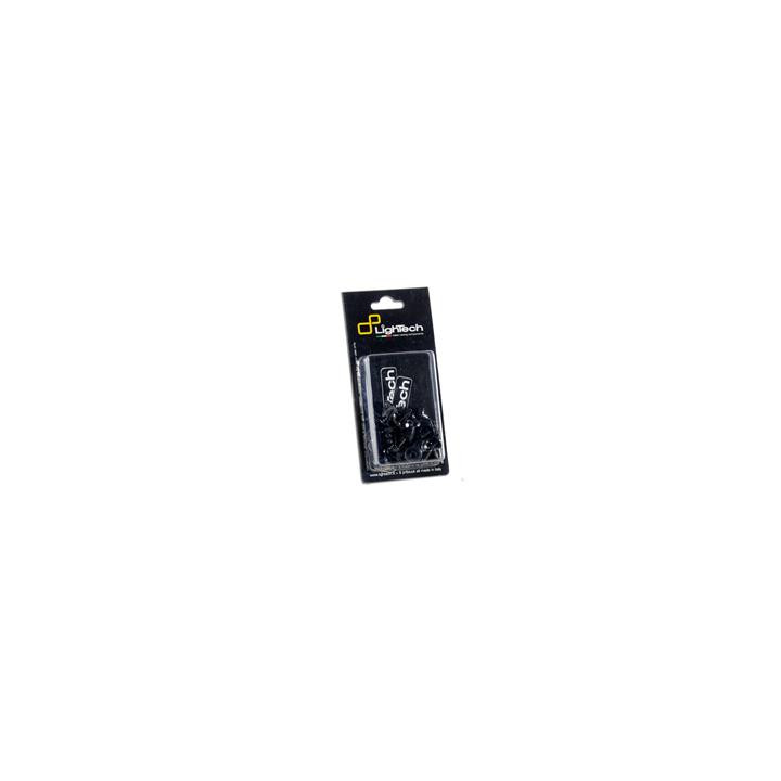 Kit vis de carénage Lightech noir alu (26 pièces) KTM 690