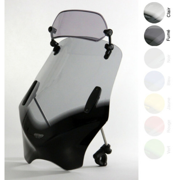 Bulle MRA V-Flow Naked Bikes VFXSC avec spoiler | Oxmoto
