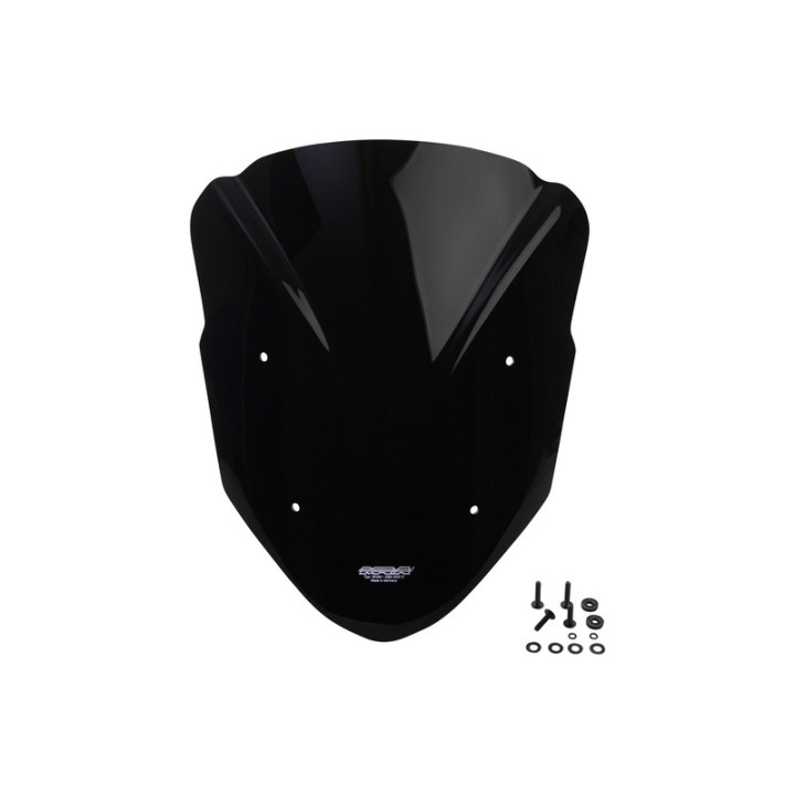 Bulle MRA Racing Sport Screen SPM - Noir | Oxmoto