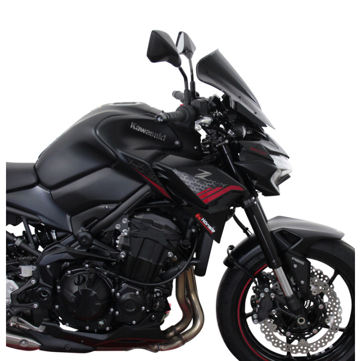 Bulle MRA Racing ''NRN'' noir Kawasaki Z900 | Oxmoto