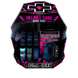 Présentoir de comptoir Muc-off Pack entretien casque - sans produits