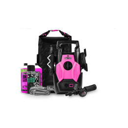 Kit nettoyeur haute-pression pour motos Muc-off (comprend les produits de nettoyage et d'entretien)