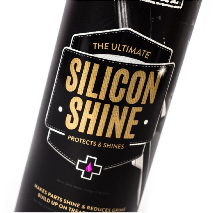 Spray de protection Muc-off Motorcycle Silicon Shine - spray 500ml