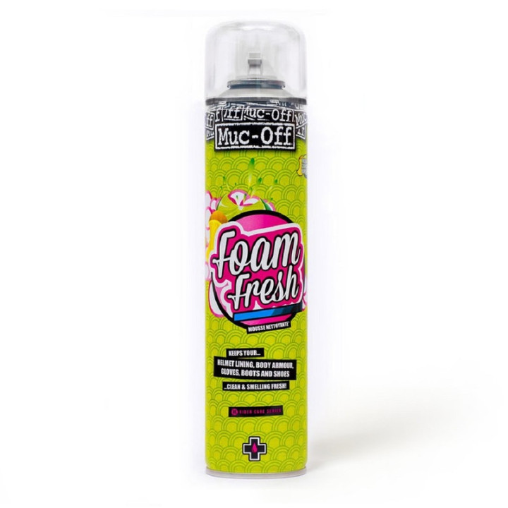 Mousse nettoyante pour casque Muc-off Helmet Foam Fresh - spray 400ml