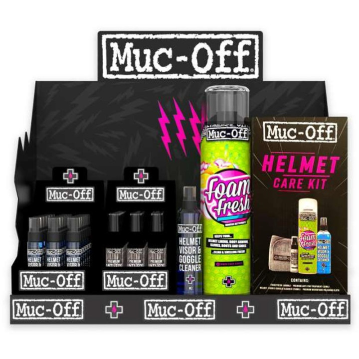 Présentoir mural Muc-off Rider Care | Oxmoto