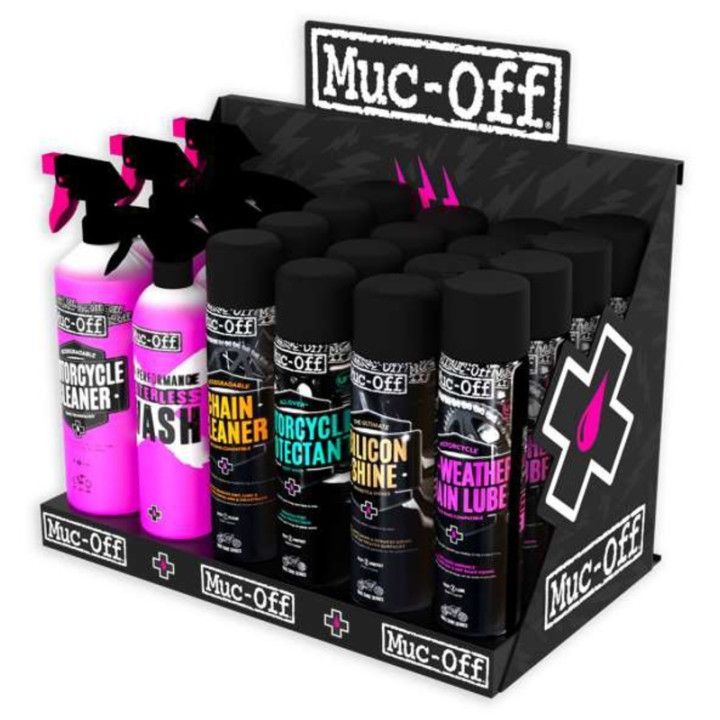 Présentoir mural Muc-off Pack de démarrage - Clean, Protect, Lube