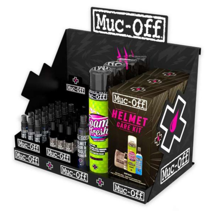Présentoir mural Muc-off Rider Care | Oxmoto