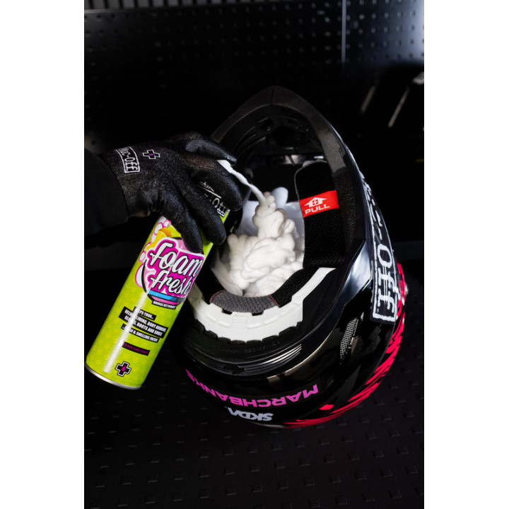 Mousse nettoyante pour casque Muc-off Helmet Foam Fresh - spray 400ml