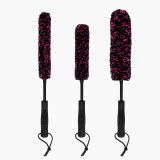 Jeu de 3 brosses microfibre Muc-off | Oxmoto