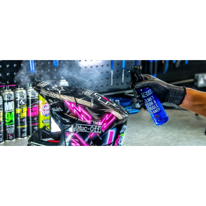 Spray nettoyant visières et masques Muc-off Visor, Lens & Goggle Cleaner - Spray 250ml