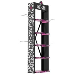 Présentoir premium Muc-off éclairé – simple | Oxmoto