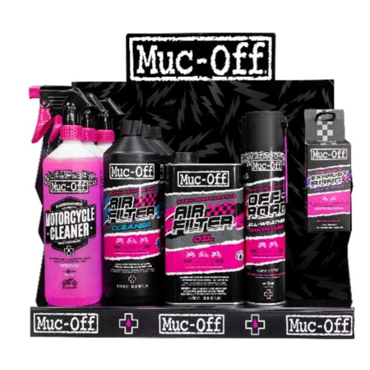 Présentoir mural Muc-off Off-road | Oxmoto