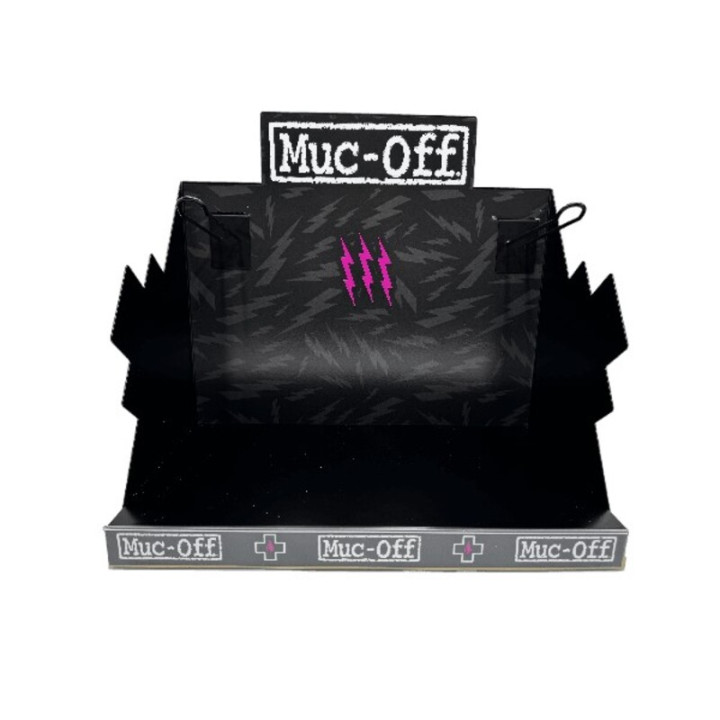 Présentoir mural Muc-off (produits non inclus) | Oxmoto