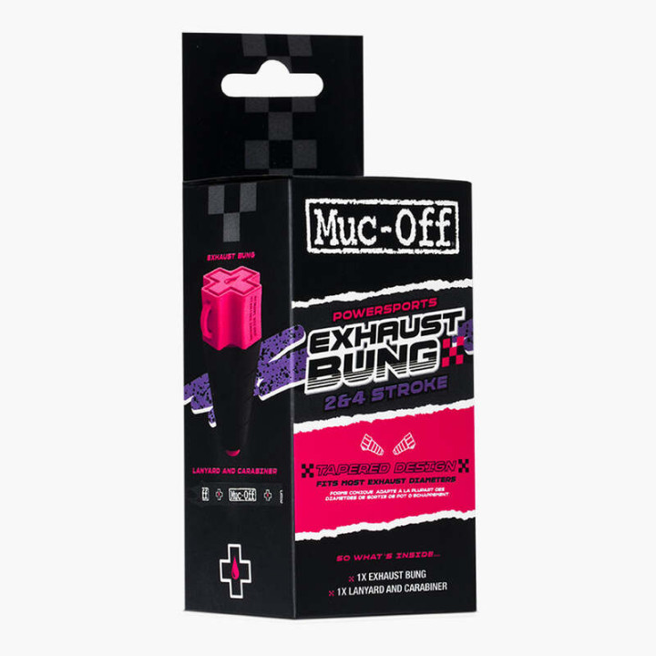 Bouchon de pot d'échappement pour moto Muc-off | Oxmoto