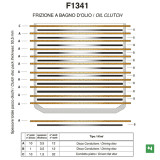 Kit disques garnis + lisses d'embrayage Newfren Standard F1341AC