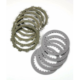 Kit disques garnis + lisses d'embrayage Newfren Pro Race F2637QC