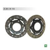 Disque garni d'embrayage Newfren Dry - 29 dents | Oxmoto