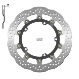 Disque de frein NG BRAKES pétale flottant 1708XG | Oxmoto
