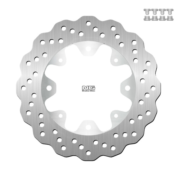 Disque de frein NG BRAKES pétale fixe 1719X | Oxmoto