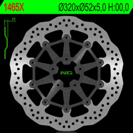 Disque de frein NG BRAKES pétale flottant 1465X | Oxmoto
