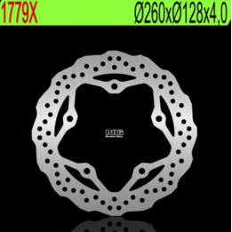 Disque de frein NG BRAKES pétale fixe 1779X | Oxmoto
