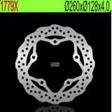 Disque de frein NG BRAKES pétale fixe 1779X | Oxmoto